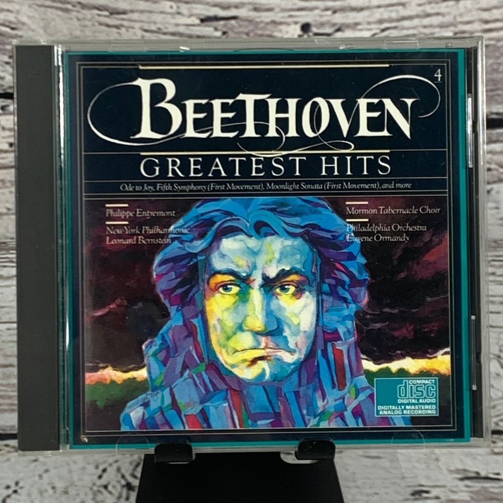Beethoven - Greatest Hits Classical Music [CD 1994] Moonlight Sonata‎ Symphony